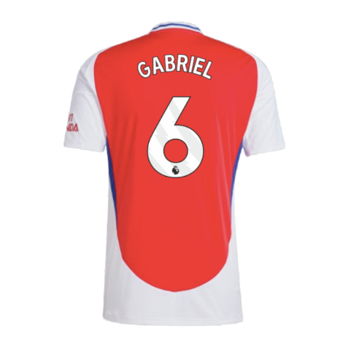 2024-2025 Arsenal Home Shirt (Gabriel 6)