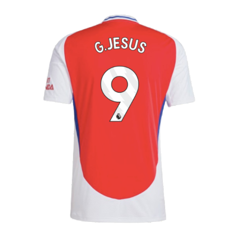 2024-2025 Arsenal Home Shirt (G.Jesus 9)