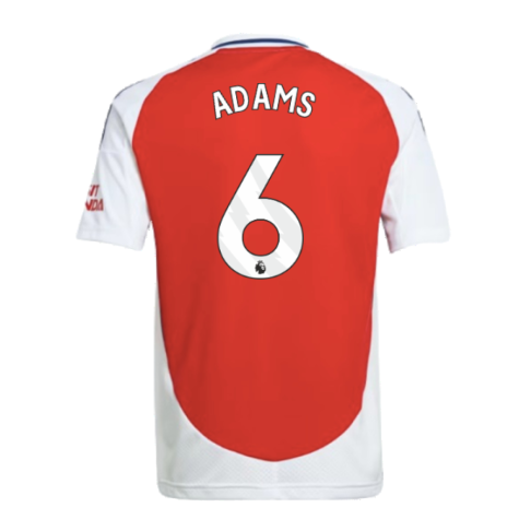 2024-2025 Arsenal Home Shirt (Kids) (Adams 6)