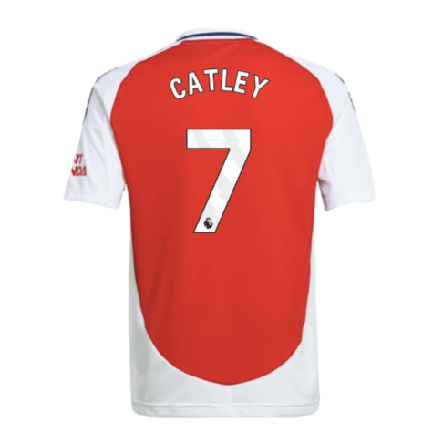 2024-2025 Arsenal Home Shirt (Kids) (Catley 7)