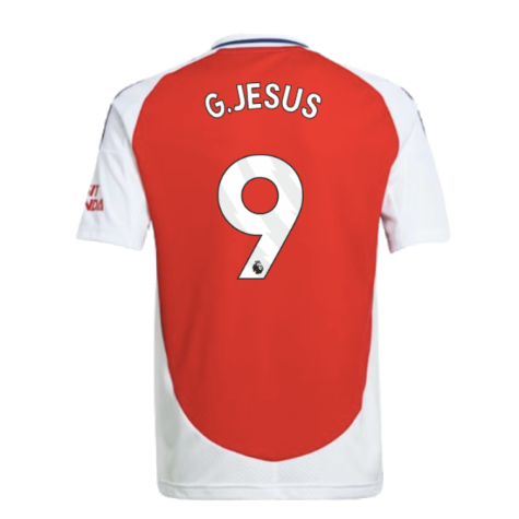 2024-2025 Arsenal Home Shirt (Kids) (G.Jesus 9)