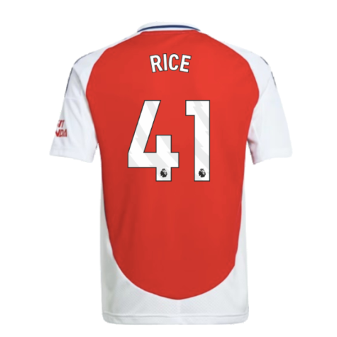 2024-2025 Arsenal Home Shirt (Kids) (Rice 41)