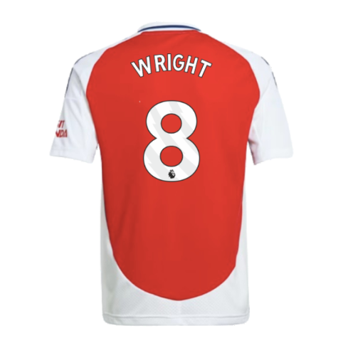 2024-2025 Arsenal Home Shirt (Kids) (Wright 8)