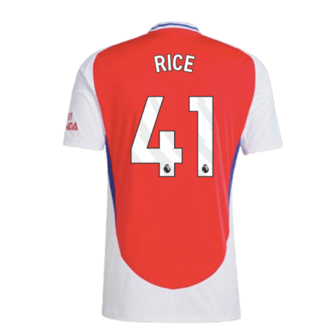 2024-2025 Arsenal Home Shirt (Rice 41)