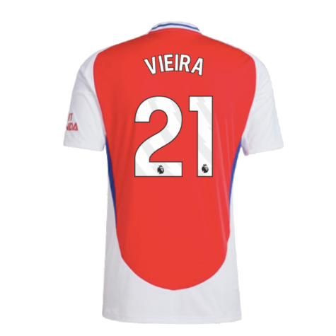 2024-2025 Arsenal Home Shirt (Vieira 21)