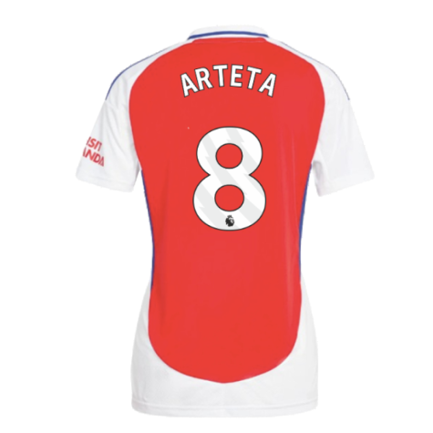 2024-2025 Arsenal Home Shirt (Womens) (Arteta 8)
