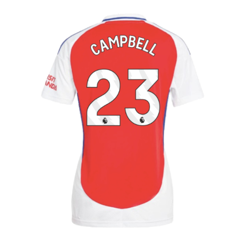 2024-2025 Arsenal Home Shirt (Womens) (Campbell 23)