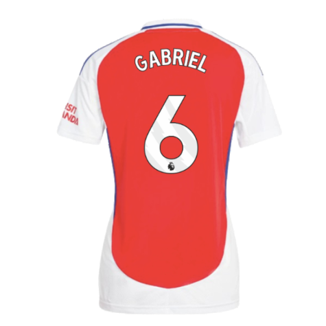 2024-2025 Arsenal Home Shirt (Womens) (Gabriel 6)