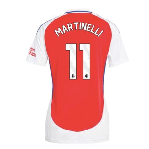 2024-2025 Arsenal Home Shirt (Womens) (Martinelli 11)