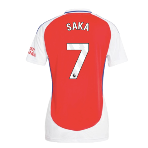 2024-2025 Arsenal Home Shirt (Womens) (Saka 7)