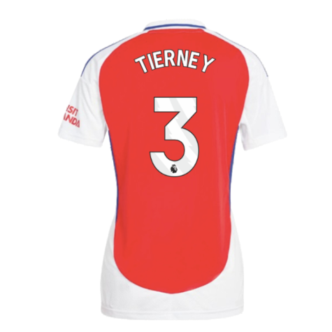 2024-2025 Arsenal Home Shirt (Womens) (Tierney 3)