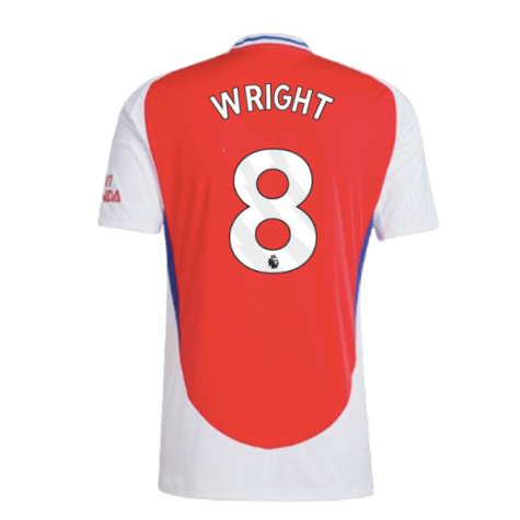 2024-2025 Arsenal Home Shirt (Wright 8)