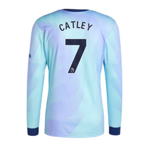 2024-2025 Arsenal Long Sleeve Third Shirt (Catley 7)