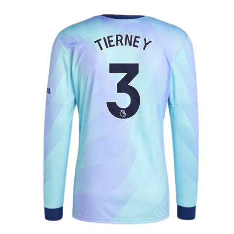 2024-2025 Arsenal Long Sleeve Third Shirt (Tierney 3)