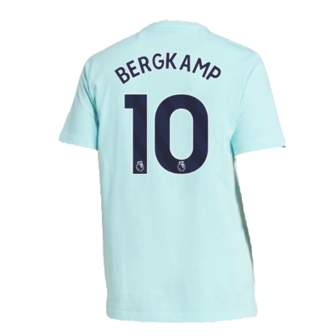 2024-2025 Arsenal Seasonal Tee (Clear Aqua) (Bergkamp 10)