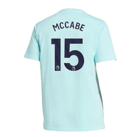 2024-2025 Arsenal Seasonal Tee (Clear Aqua) (McCabe 15)