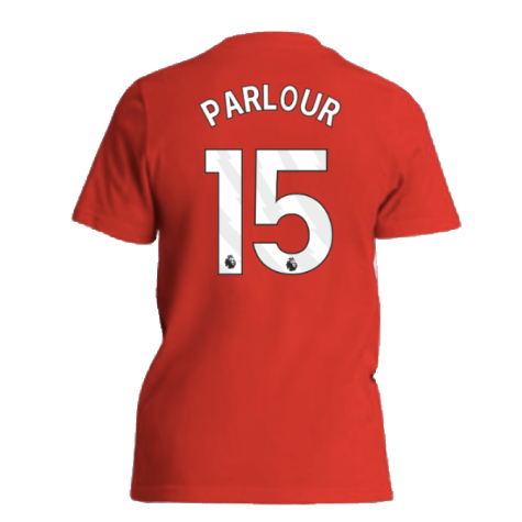 2024-2025 Arsenal Tee (Red) - Kids (Parlour 15)