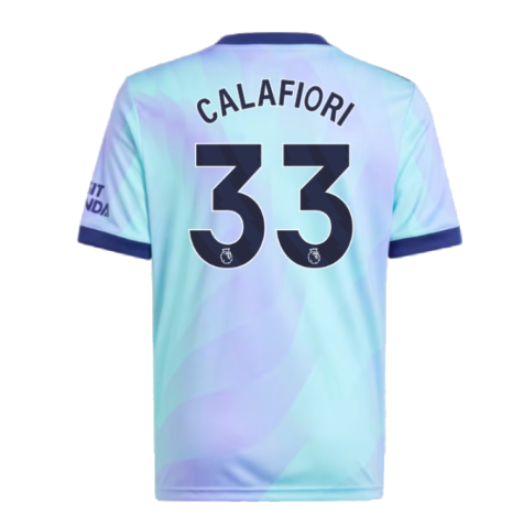 2024-2025 Arsenal Third Shirt (Kids) (Calafiori 33)