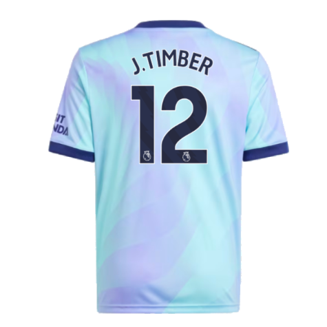 2024-2025 Arsenal Third Shirt (Kids) (J.Timber 12)