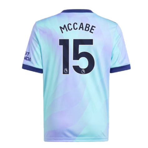 2024-2025 Arsenal Third Shirt (Kids) (McCabe 15)