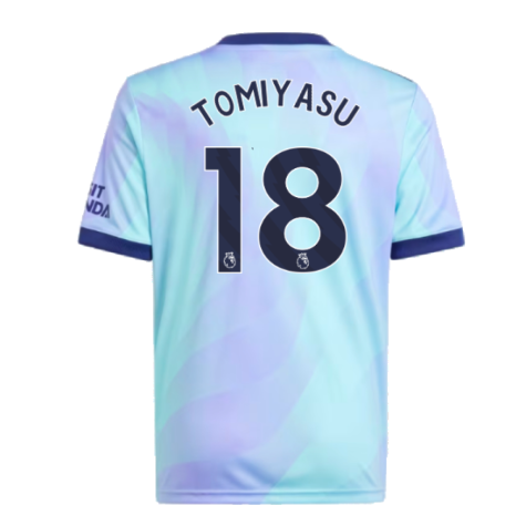 2024-2025 Arsenal Third Shirt (Kids) (Tomiyasu 18)