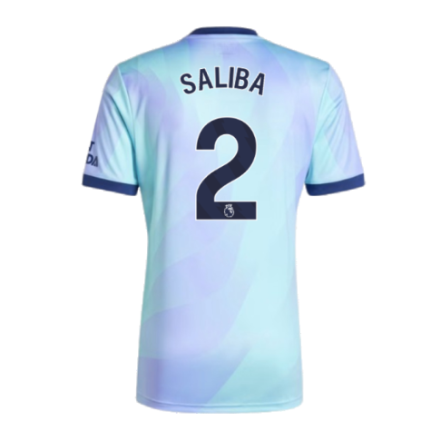 2024-2025 Arsenal Third Shirt (Saliba 2)