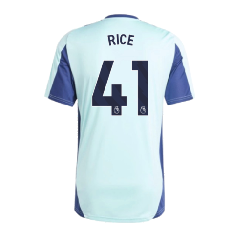 2024-2025 Arsenal Training Jersey (Clear Aqua) (Rice 41)