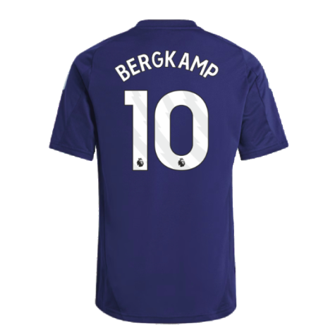 2024-2025 Arsenal Training Jersey (Night Sky) - Kids (Bergkamp 10)