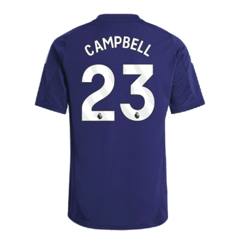 2024-2025 Arsenal Training Jersey (Night Sky) - Kids (Campbell 23)