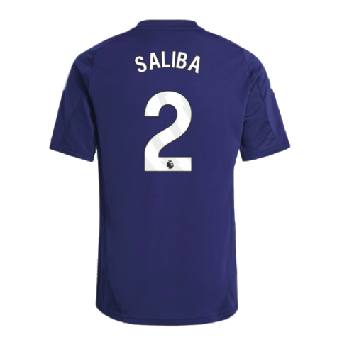 2024-2025 Arsenal Training Jersey (Night Sky) - Kids (Saliba 2)