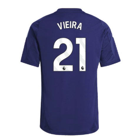 2024-2025 Arsenal Training Jersey (Night Sky) - Kids (Vieira 21)