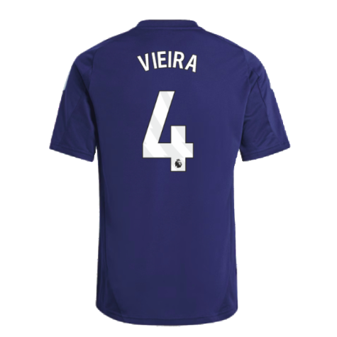 2024-2025 Arsenal Training Jersey (Night Sky) - Kids (Vieira 4)