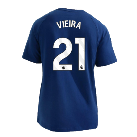 2024-2025 Arsenal Training Tee (Night Sky) (Vieira 21)