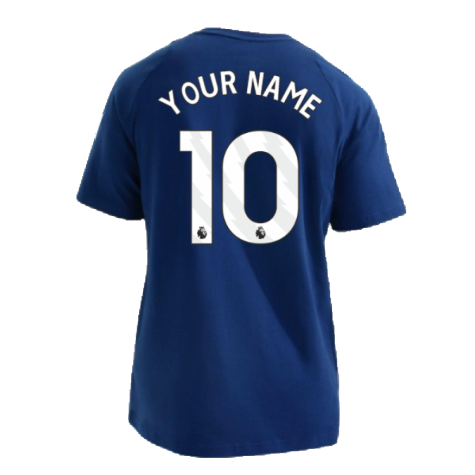 2024-2025 Arsenal Training Tee (Night Sky) (Your Name)