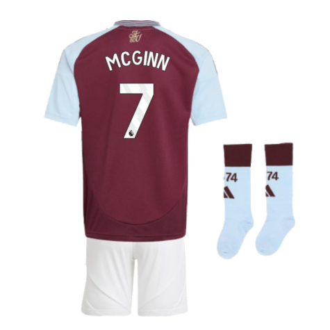 2024-2025 Aston Villa Home Mini Kit (McGinn 7)