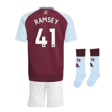 2024-2025 Aston Villa Home Mini Kit (Ramsey 41)