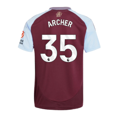 2024-2025 Aston Villa Home Shirt (Archer 35)