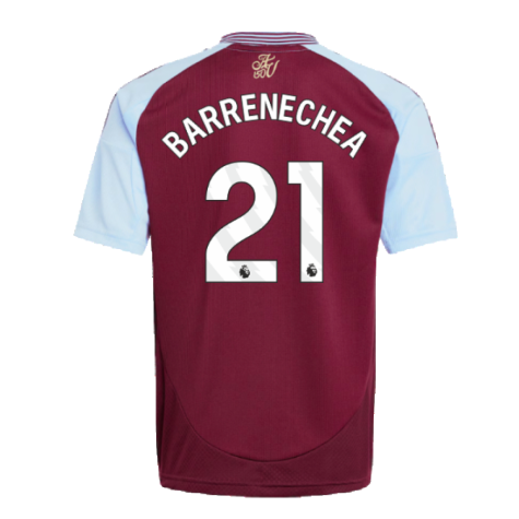 2024-2025 Aston Villa Home Shirt (Kids) (Barrenechea 21)