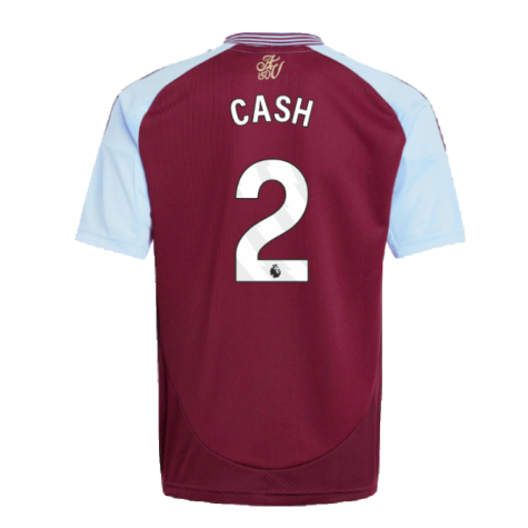 2024-2025 Aston Villa Home Shirt (Kids) (Cash 2)