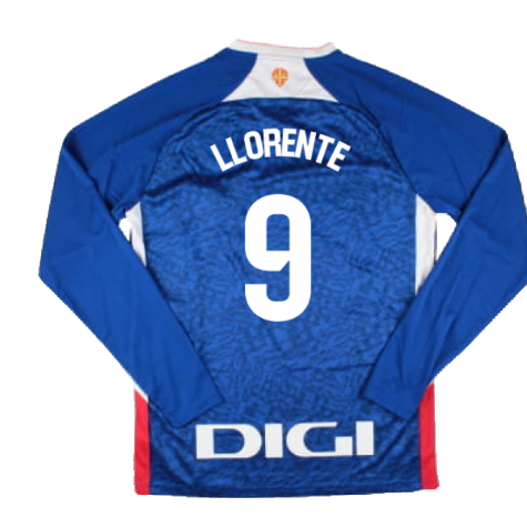 2024-2025 Athletic Bilbao Long Sleeve Away Shirt (Llorente 9)