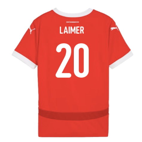 2024-2025 Austria Home Shirt (Kids) (Laimer 20)
