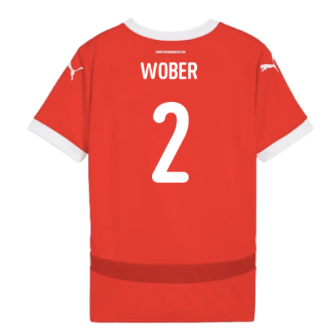 2024-2025 Austria Home Shirt (Kids) (Wober 2)