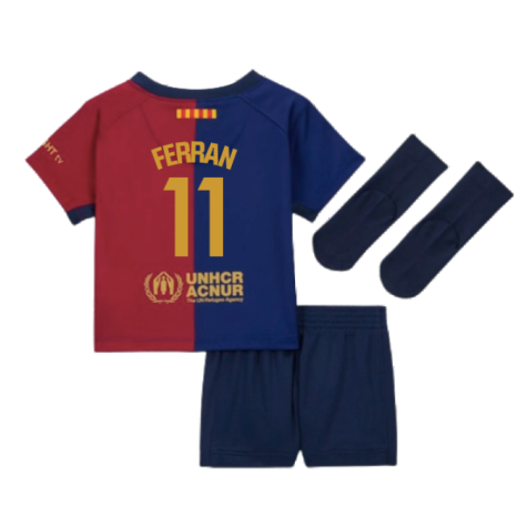 2024-2025 Barcelona Home Baby Kit (Ferran 11)