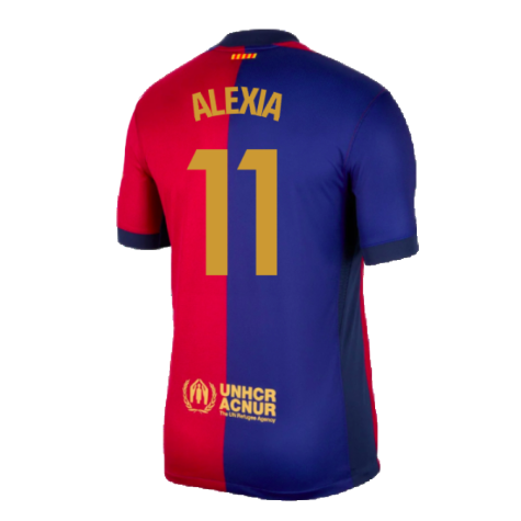 2024-2025 Barcelona Home Shirt (Alexia 11)