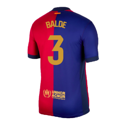 2024-2025 Barcelona Home Shirt (Balde 3)