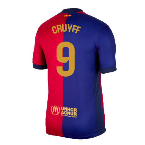 2024-2025 Barcelona Home Shirt (Cruyff 9)