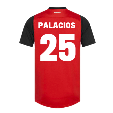 2024-2025 Bayer Leverkusen Home Shirt (Kids) (Palacios 25)