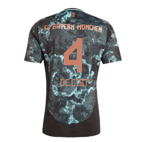 2024-2025 Bayern Munich Away Shirt (De Ligt 4)