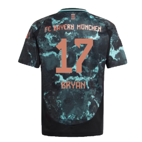 2024-2025 Bayern Munich Away Shirt (Kids) (Bryan 17)