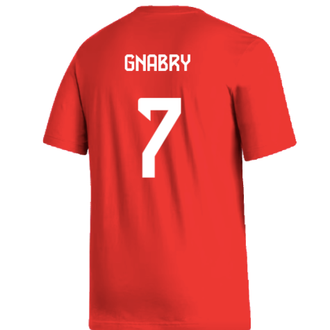 2024-2025 Bayern Munich DNA Tee (Red) (Gnabry 7)